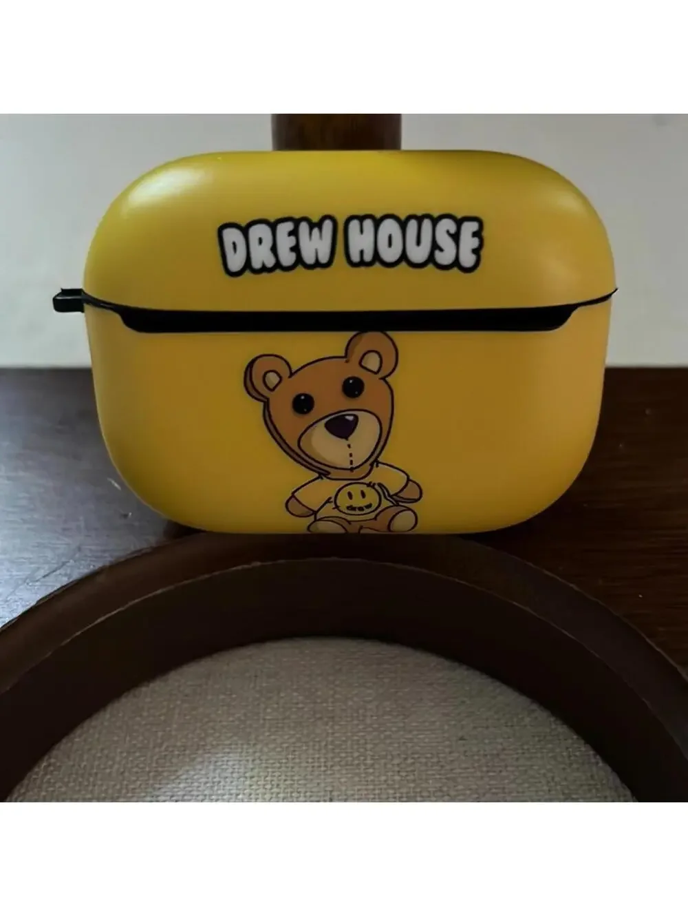 Yellow Theodore Bear Drew Air Pod Pro Case NWOT